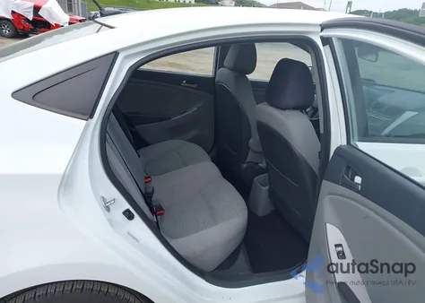 2015 Hyundai Accent Gls from USA, damaged, VIN KMHCT4AEXFU834523